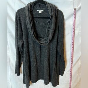 Coldwater Creek Plus Size Sweater/Infinity Scarf Set 2X